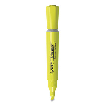 BIC® Brite Liner Tank-style Highlighter, Assorted Ink Colors, Chisel Tip, Assorted Barrel Colors, Dozen freeshipping - TVN Wholesale